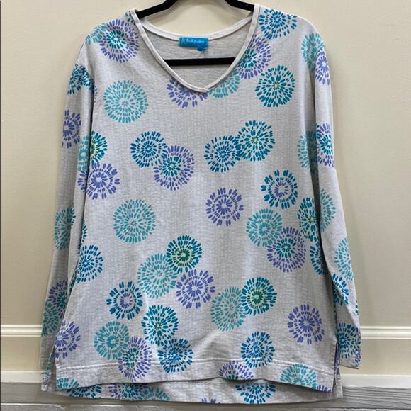 Fresh Produce XS print top - Picture 1 of 6